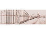 Fototapeta Golden Gate sépiová malba M-302 Fototapety