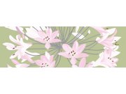 Fototapeta Růžová květina M-330 | 330x110 cm Fototapety