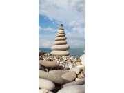 Samolepící Fototapeta na dveře DL014 Stack of stone Fototapety