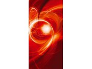 Samolepící Fototapeta na dveře DL035 Red abstrac Fototapety