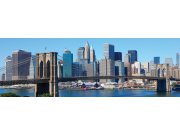 Fototapeta Brooklynský most z dálky M-101 | 330x110 cm Fototapety