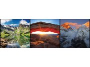 Fototapeta Hory koláž M-137 | 330x110 cm Fototapety