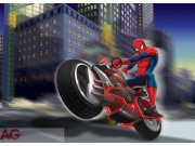 Fototapeta AG Spiderman na motorce FTDNM-5222 | 160x110 cm Fototapety