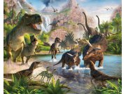 3D Fototapeta Walltastic Dinosauři 41745 | 305x244 cm Fototapety skladem
