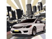 Fototapeta Šedé auto L-426 | 220x220 cm Fototapety