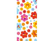 Fototapeta Barevné květiny drobné 6 S-354 | 110x220 cm Fototapety