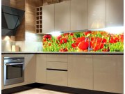 Fototapeta mezi kuchyňskou linku Máky KI-180-028 Fototapety