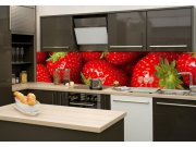 Fototapeta na kuchyňskou linku Jahody KI-260-025 Fototapety