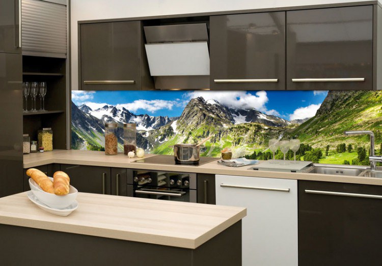 Fototapeta na kuchyňskou linku Hory KI-260-033 - Fototapety