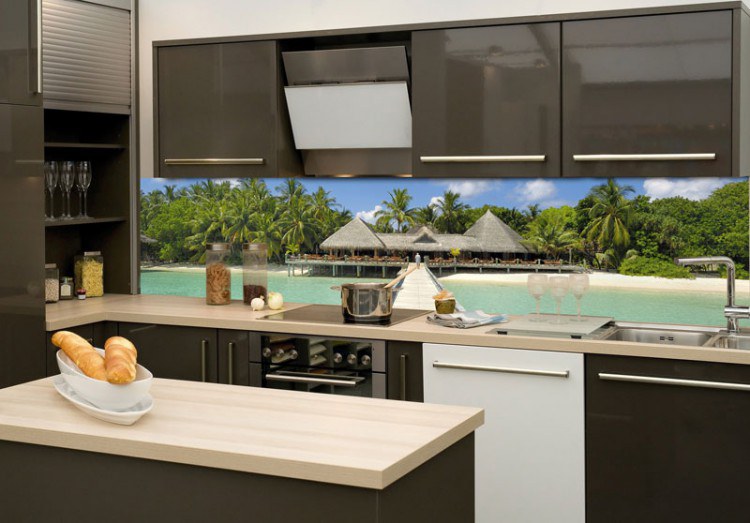 Fototapety - Fototapeta na kuchyňskou linku Molo KI-260-035 Fototapeta na kuchyňskou linku Molo KI-260-035 - Fototapety