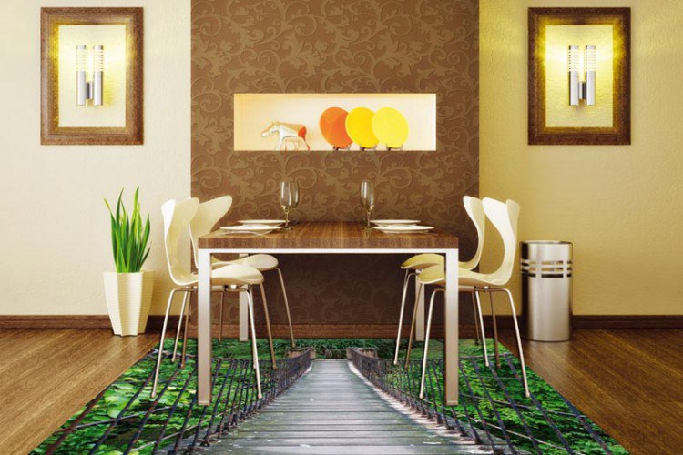 Fototapety - Samolepicí Fototapeta na podlahu Most FL-170-025 Samolepicí Fototapeta na podlahu Most FL-170-025 - Fototapety