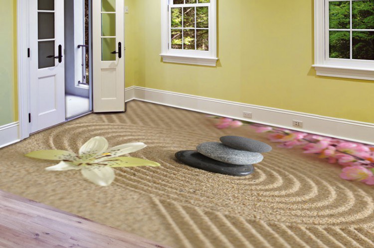 Samolepicí Fototapeta na podlahu Zahrada FL-255-025 Samolepicí Fototapeta na podlahu Zahrada FL-255-025