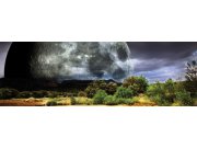 Fototapeta Měsíc M-132 | 330x110 cm Fototapety