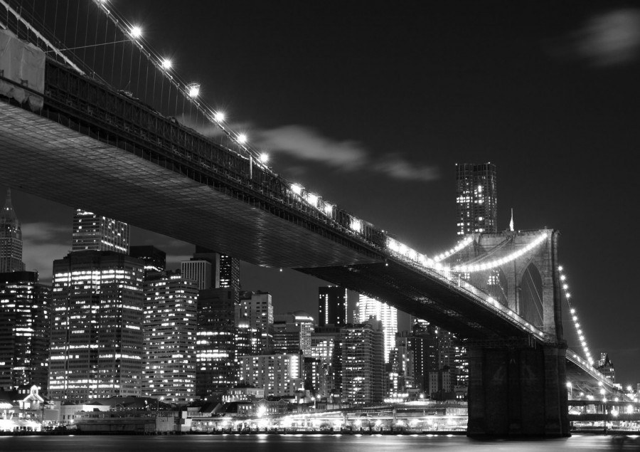 Fototapeta AG Brooklyn bridge FTNS-2469 | 360x270 cm - Fototapety