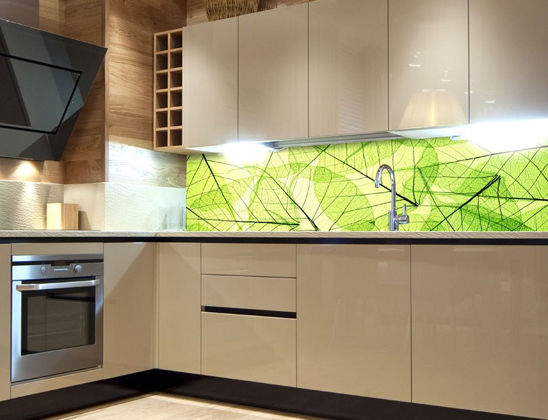 Fototapeta do kuchyně Žilky listů KI-260-048 - Fototapety