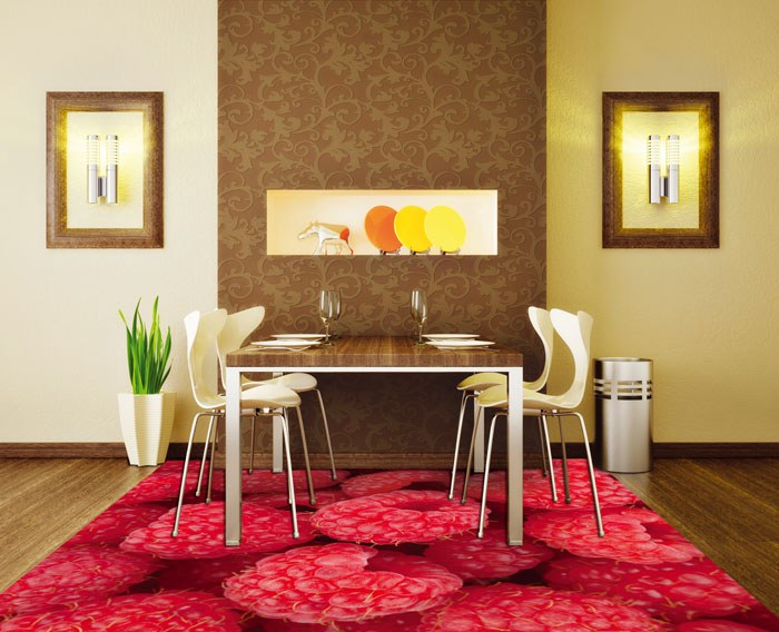 Samolepicí Fototapeta na podlahu Maliny FL-170-009 Samolepicí Fototapeta na podlahu Maliny FL-170-009