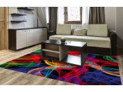 Samolepicí Fototapeta na podlahu Barevné linky FL-170-018 Fototapety