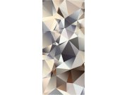 Fototapeta Abstrakce z jehlanů FTNV-2929 | 90x202 cm Fototapety
