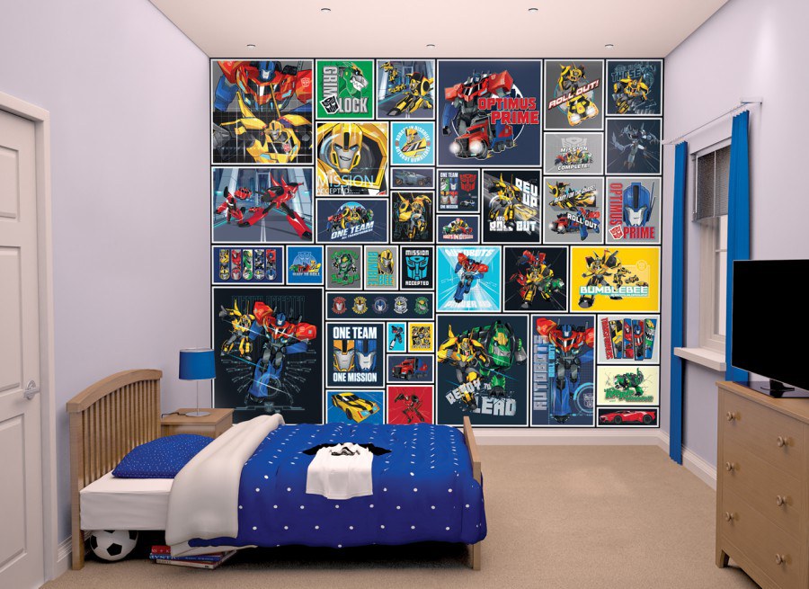 3D Fototapeta Walltastic Transformers Robots 43831 | 305x244 cm