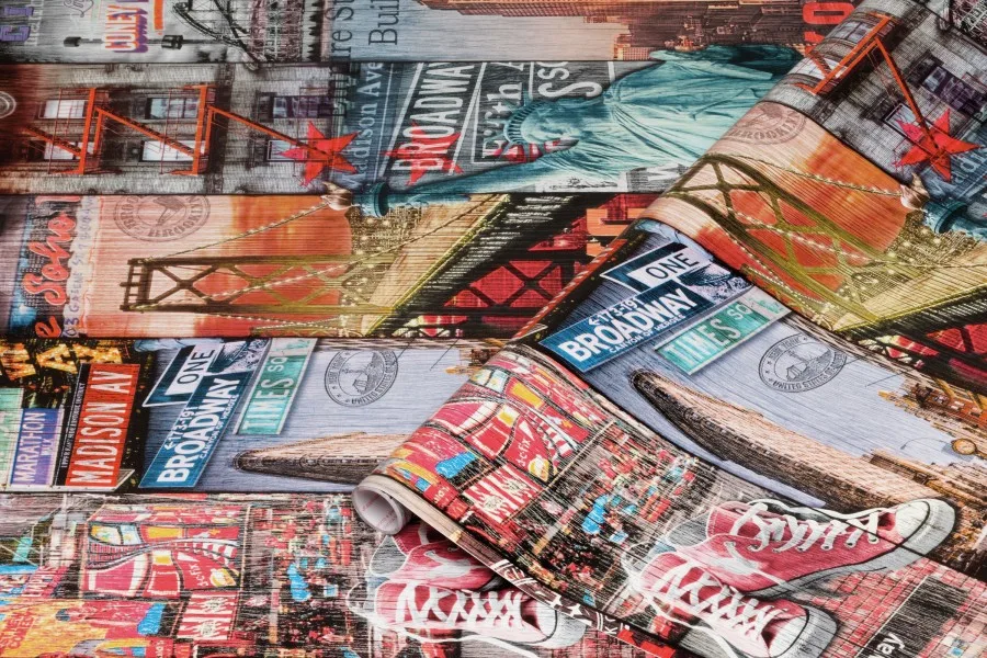 Tapety samolepící - Samolepící folie Manhattan 200-3234 d-c-fix Samolepící folie Manhattan 200-3234 d-c-fix - Tapety samolepící