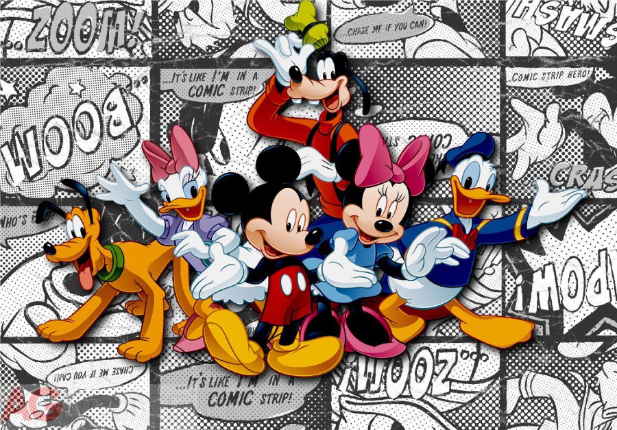 Fototapeta AG Mickey Mouse FTDNXXL-5010 | 360x270 cm