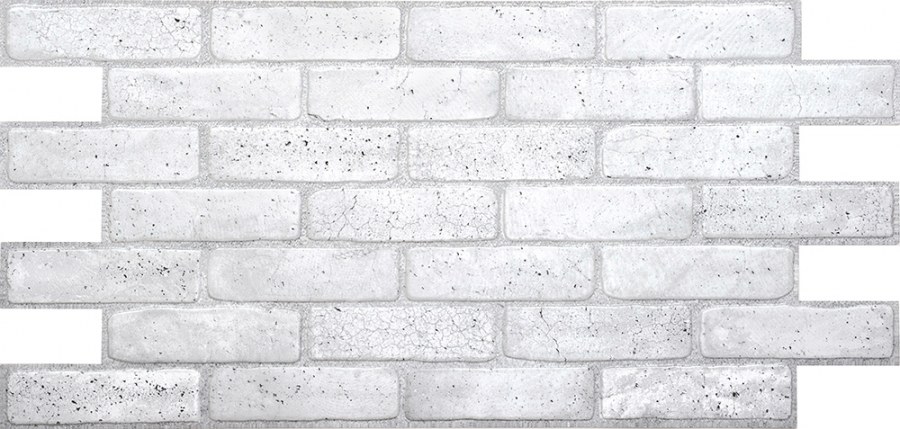 3D obkladové panely - 3D obkladový PVC panel imitace cihlová zdi šedá D0003 3D obkladový PVC panel imitace cihlová zdi šedá D0003 - 3D obkladové panely