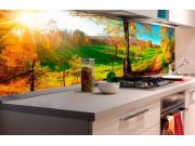 Samolepicí Fototapeta do kuchyně - Louka KI-180-083 | 180x60 cm Fototapety