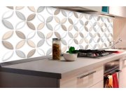 Samolepicí Fototapeta do kuchyně - Hnědé okvětní lístky KI-180-099 | 180x60 cm Fototapety