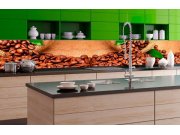 Samolepicí Fototapeta do kuchyně - Káva KI-350-006 | 350x60 cm Fototapety