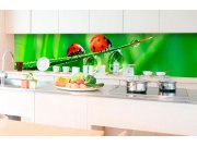 Samolepicí Fototapeta do kuchyně - Beruška KI-350-015 | 350x60 cm Fototapety