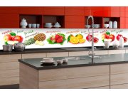 Samolepicí Fototapeta do kuchyně - Mix ovoce KI-350-022 | 350x60 cm Fototapety