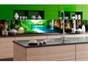 Samolepicí Fototapeta do kuchyně - Relax v lese KI-350-034 | 350x60 cm Fototapety