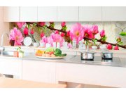 Samolepicí Fototapeta do kuchyně - Sakura KI-350-053 | 350x60 cm Fototapety