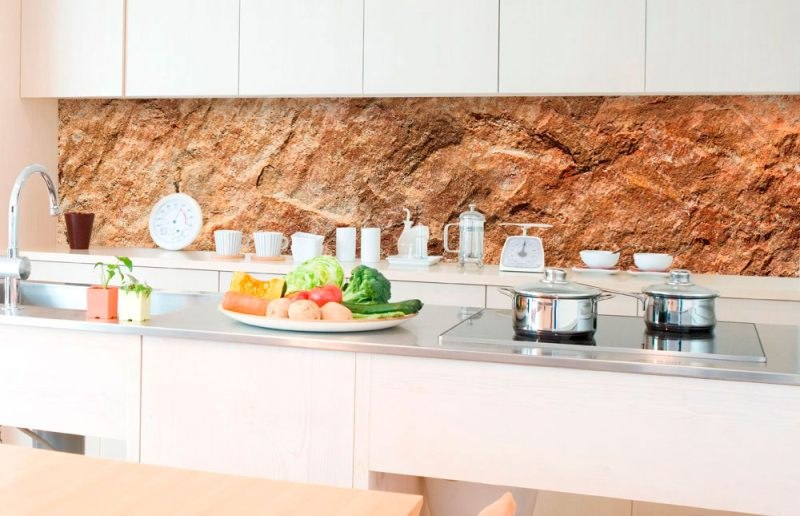 Samolepicí Fototapeta do kuchyně - Mramor KI-350-067 | 350x60 cm - Fototapety