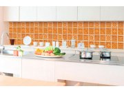 Samolepicí Fototapeta do kuchyně - Žulová kachličky KI-350-080 | 350x60 cm Fototapety