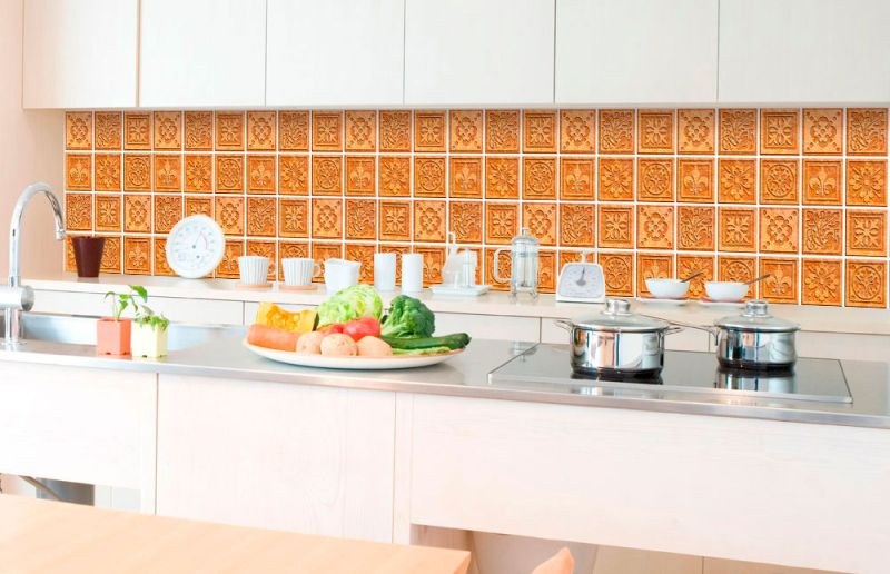 Samolepicí Fototapeta do kuchyně - Žulová kachličky KI-350-080 | 350x60 cm Samolepicí Fototapeta do kuchyně - Žulová kachličky KI-350-080 | 350x60 cm