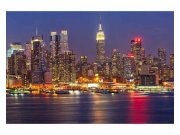 Fototapeta na zeď Manhattan v noci | MS-5-0003 | 375x250 cm Fototapety