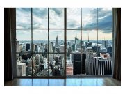 Fototapeta na zeď Pohled z okna na Manhattan | MS-5-0009 | 375x250 cm Fototapety