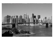 Fototapeta na zeď Manhattan v šedé barvě | MS-5-0010 | 375x250 cm Fototapety