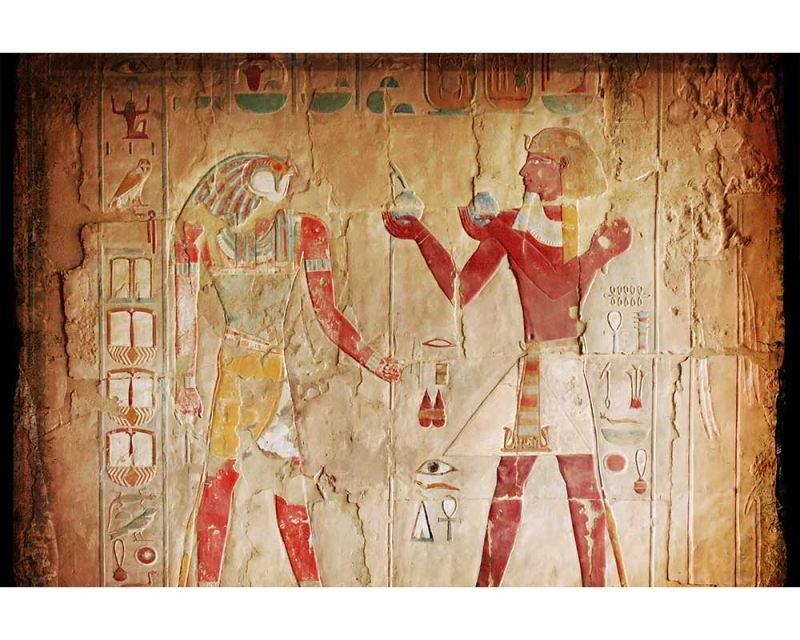 Fototapeta na zeď Egyptská malba | MS-5-0052 | 375x250 cm - Fototapety