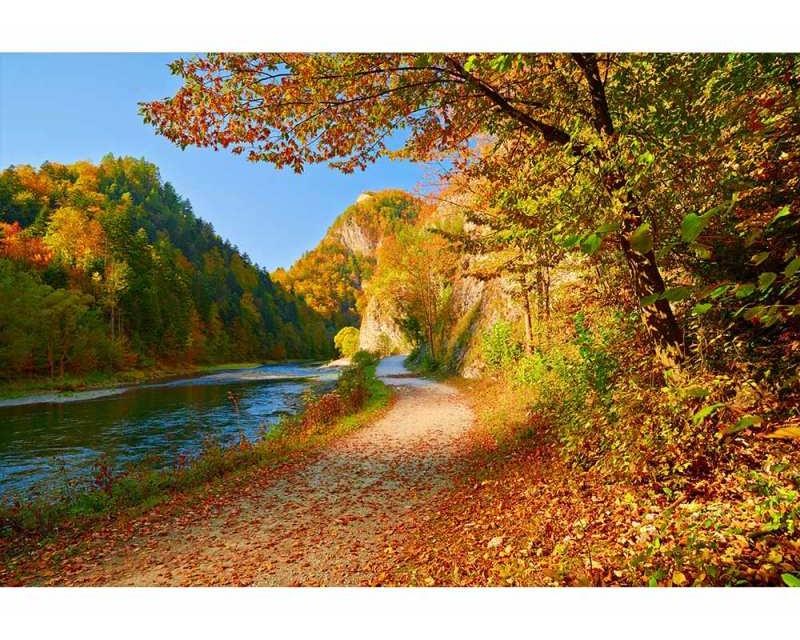 Fototapety - Fototapeta na zeď Řeka Dunajec | MS-5-0069 | 375x250 cm Fototapeta na zeď Řeka Dunajec | MS-5-0069 | 375x250 cm - Fototapety