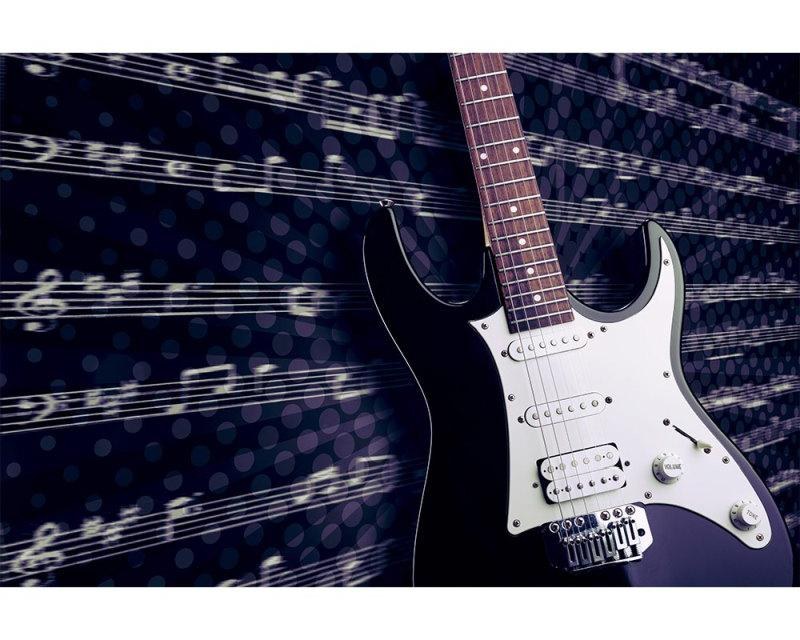 Fototapeta na zeď Elektrická kytara | MS-5-0304 | 375x250 cm - Fototapety
