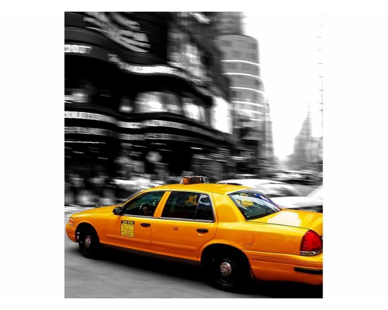 Fototapeta na zeď Žluté taxi | MS-3-0007 | 225x250 cm - Fototapety