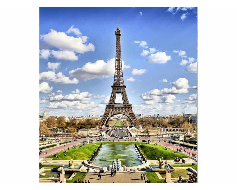 Fototapety - Fototapeta na zeď Paříž | MS-3-0025 | 225x250 cm Fototapeta na zeď Paříž | MS-3-0025 | 225x250 cm - Fototapety