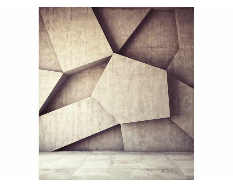Fototapeta na zeď 3D betonová pozadí | MS-3-0037 | 225x250 cm - Fototapety