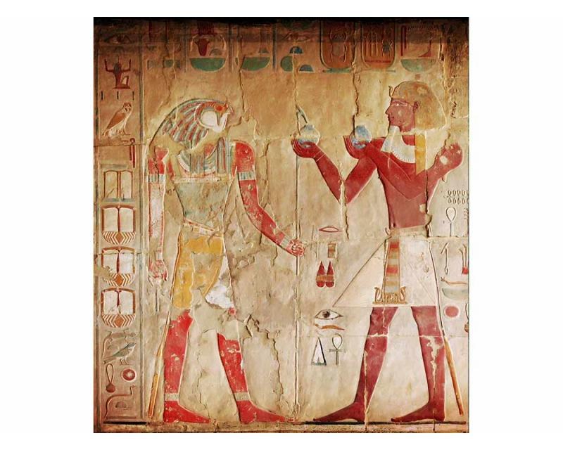 Fototapeta na zeď Egyptská malba | MS-3-0052 | 225x250 cm - Fototapety