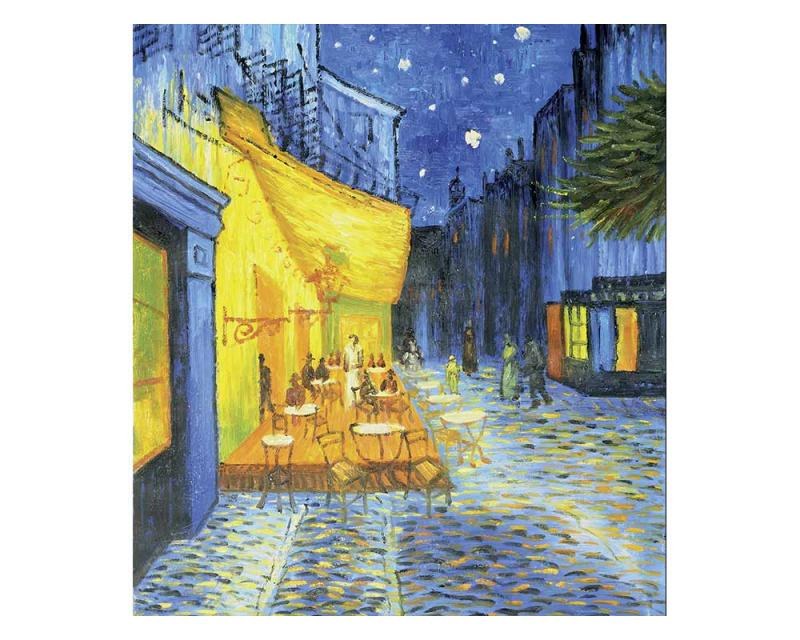 Fototapeta na zeď Terasa kavárny od Vincenta van Gogha | MS-3-0251 | 225x250 cm - Fototapety