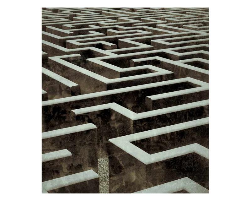 Fototapeta na zeď 3D labyrint | MS-3-0279 | 225x250 cm - Fototapety
