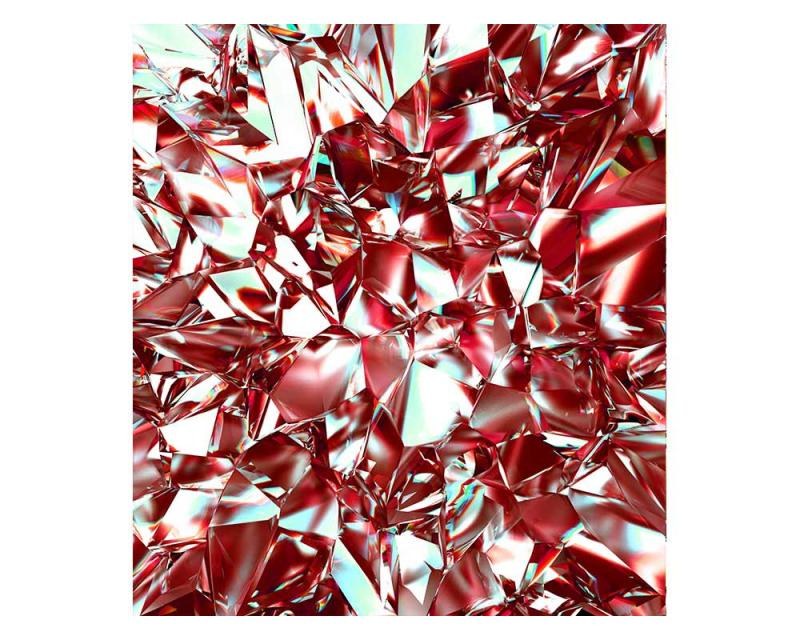 Fototapeta na zeď Červený krystal | MS-3-0281 | 225x250 cm - Fototapety