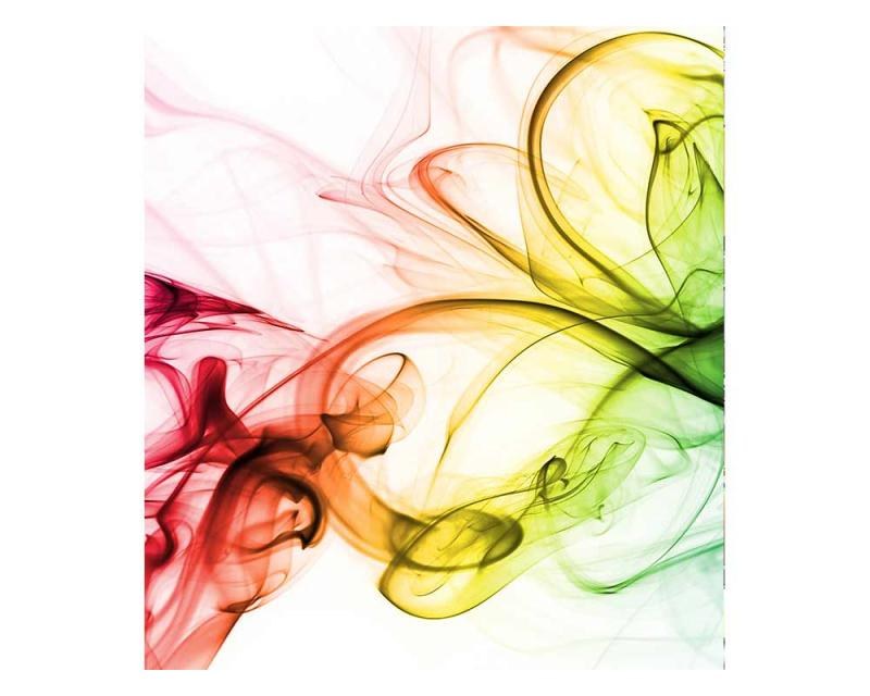 Fototapeta na zeď Teplý kouř barev | MS-3-0289 | 225x250 cm - Fototapety